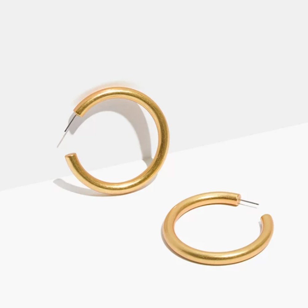 Madewell Oversized Hoop Earrings